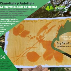 MURCIA: Cianotipia y Antotipia | 20 Septiembre 2025