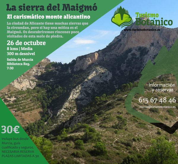 MURCIA: La sierra del Maigmó | 26 octubre