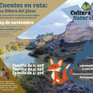 ALBACETE: Cuentos en ruta | Ribera del Júcar | 29 de noviembre 2025