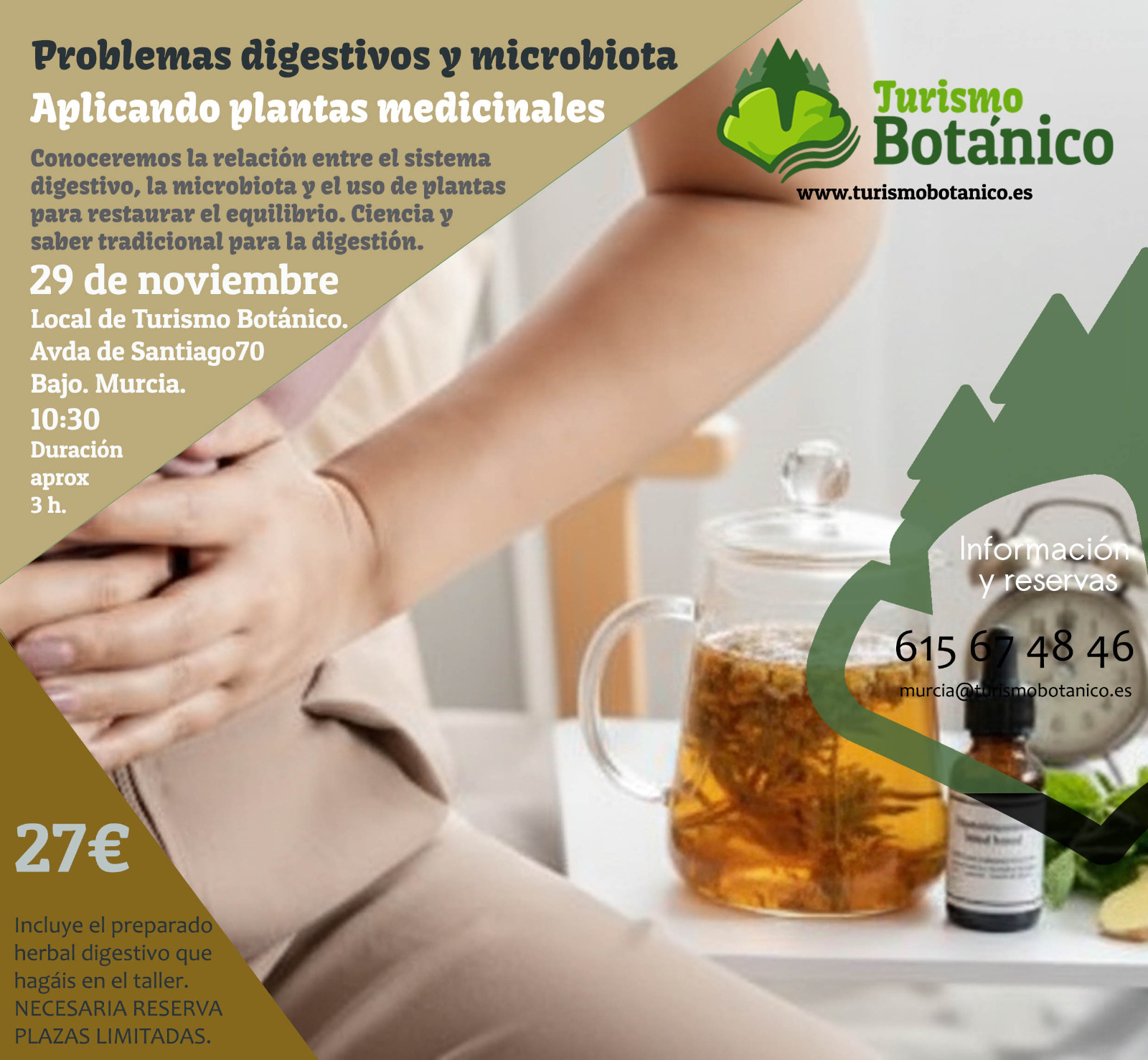 MURCIA: plantas medicinales y microbiota | 29 de noviembre 2025
