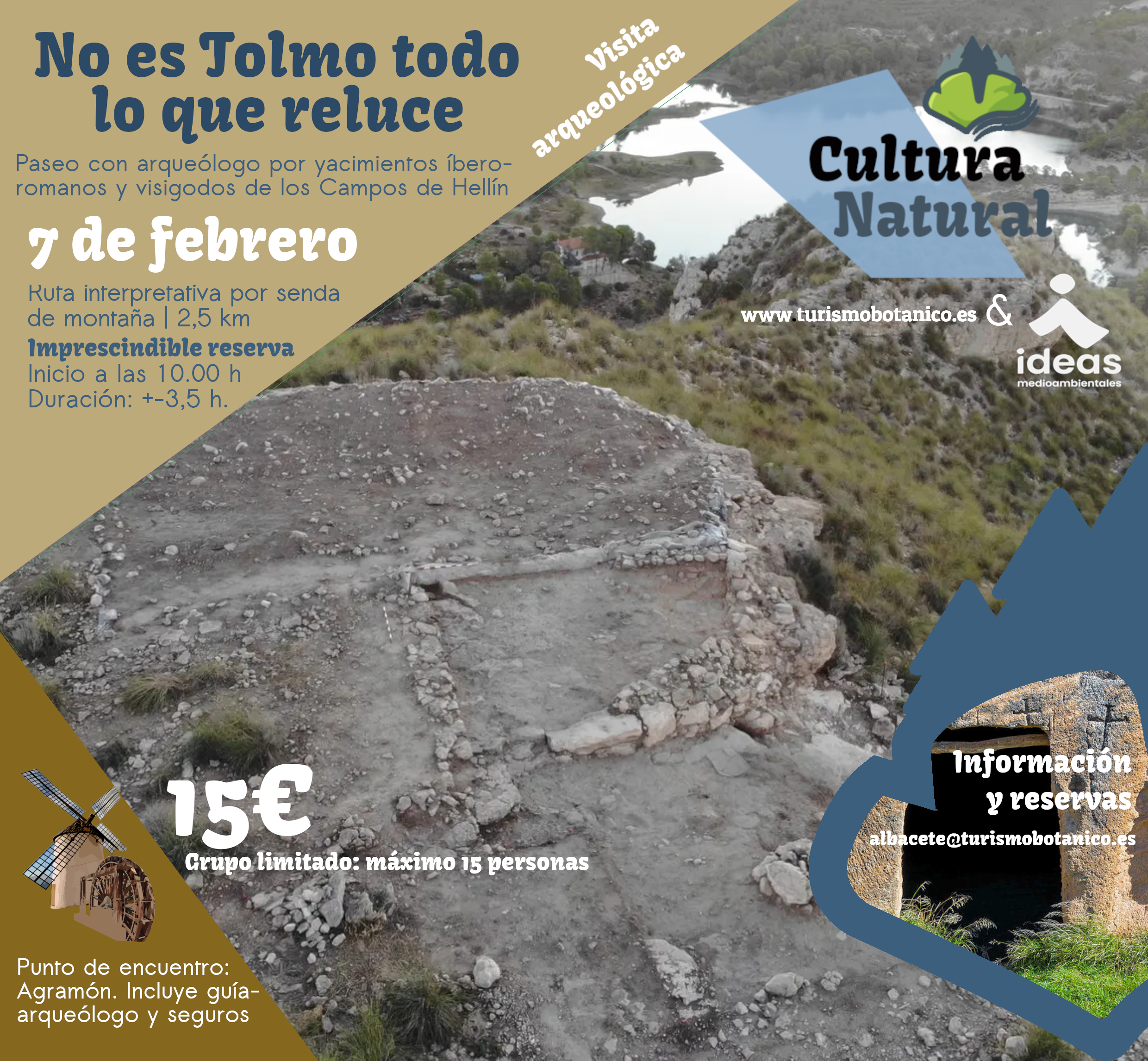 ALBACETE: No es Tolmo todo lo que reluce | Yacimientos en torno a Hellín | 7 febrero