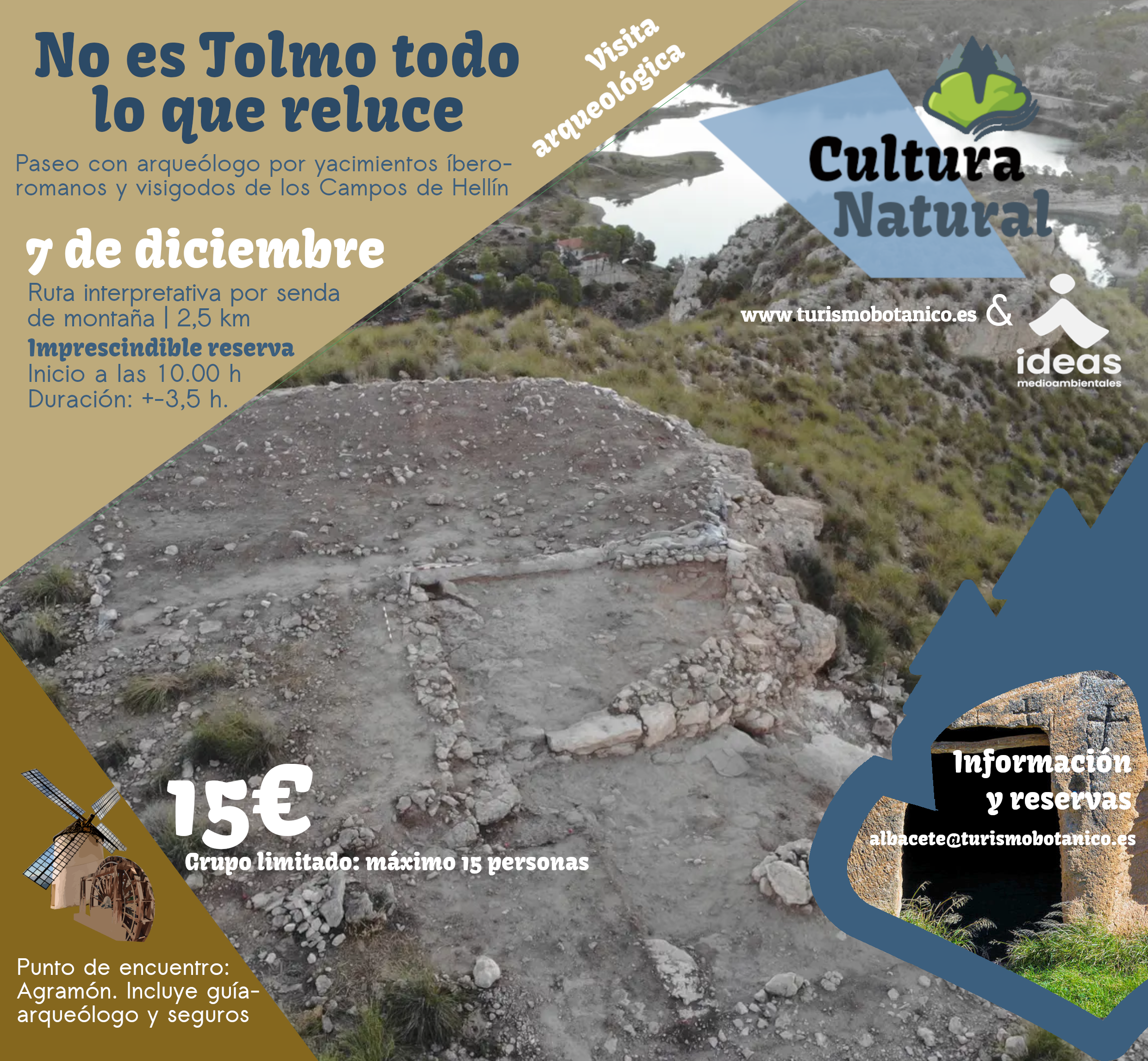 ALBACETE: No es Tolmo todo lo que reluce | Yacimientos en torno a Hellín | 7 diciembre