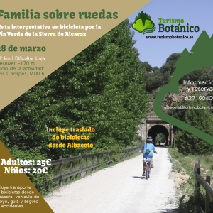 ALBACETE: Familia sobre ruedas - Vía Verde de la Sierra de Alcaraz | 28 de marzo