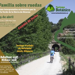 ALBACETE: Familia sobre ruedas - Vía Verde de la Sierra de Alcaraz | 19 de abril