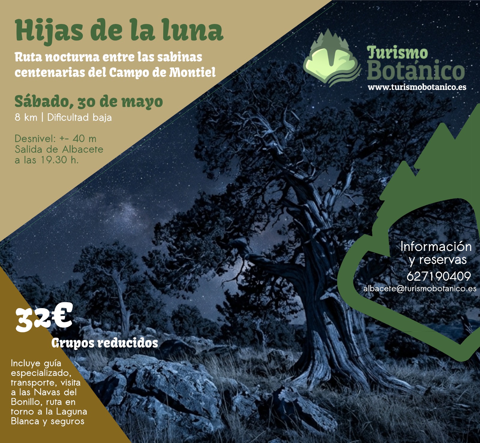 ALBACETE: Ruta Nocturna Hijas de la luna | 30 de mayo