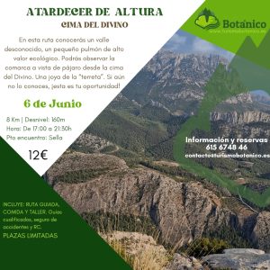 ALICANTE: Atardecer de altura | Cima del Divino | 6 de junio