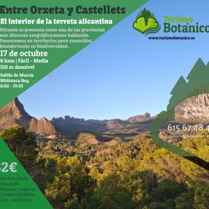 MURCIA: Entre Orxeta y Castellets - 17 de octubre